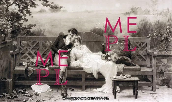 : An illustration of a courtship : An illustration of a courtship