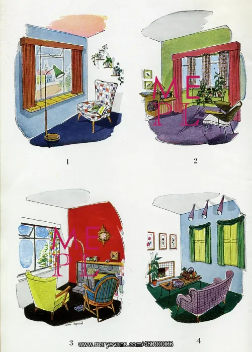 : Illustration in The Curtain Book : Illustration in The Curtain Book