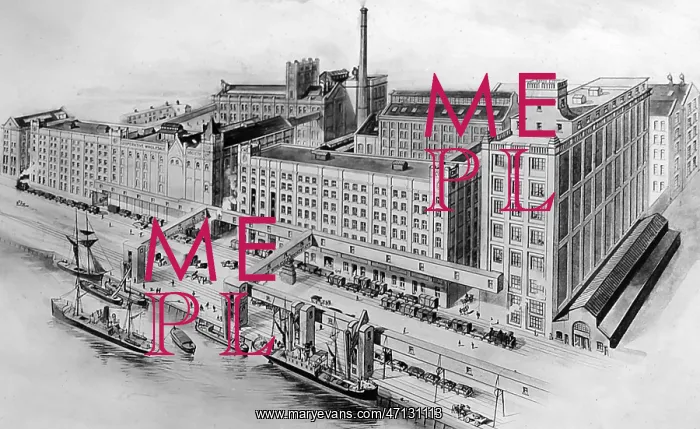  : Illustration of the CWS Sun Flour Mill, Trafford, Manchester