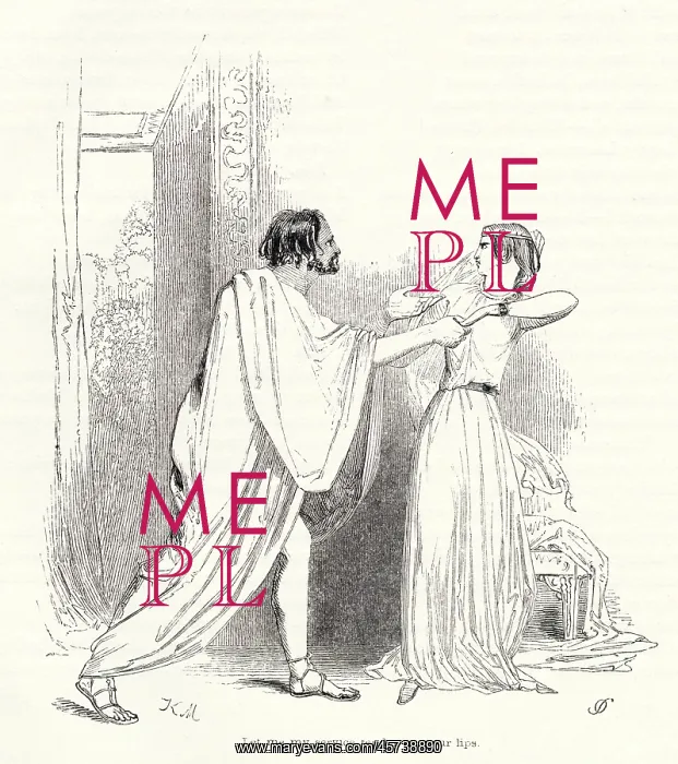: Illustration, Cymbeline, by William Shakespeare : Illustration, Cymbeline, by William Shakespeare