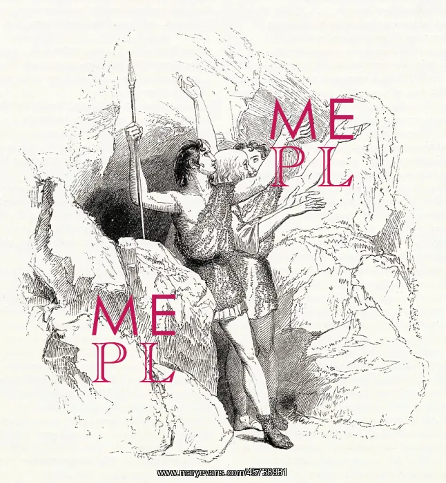 : Illustration, Cymbeline, by William Shakespeare : Illustration, Cymbeline, by William Shakespeare
