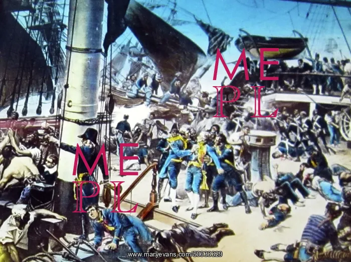  : Illustration of the death of Lord Nelson