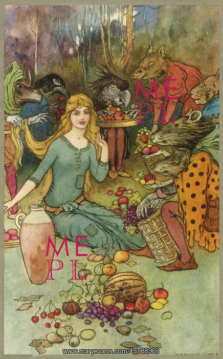 : Illustration to Goblin Market : Illustration to Goblin Market