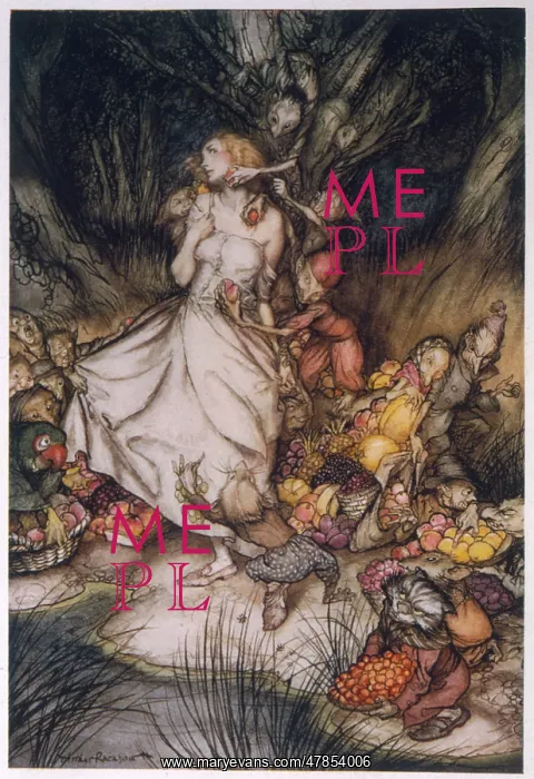 : Illustration to Goblin Market : Illustration to Goblin Market