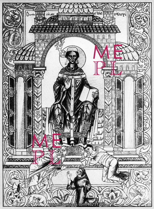 : Illustration of Gregory the Great : Illustration of Gregory the Great