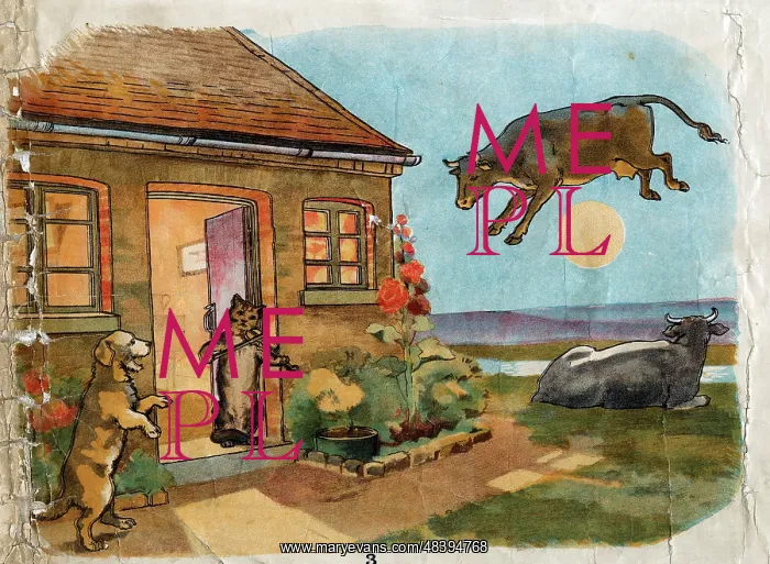 : Illustration, Hey Diddle Diddle : Illustration, Hey Diddle Diddle