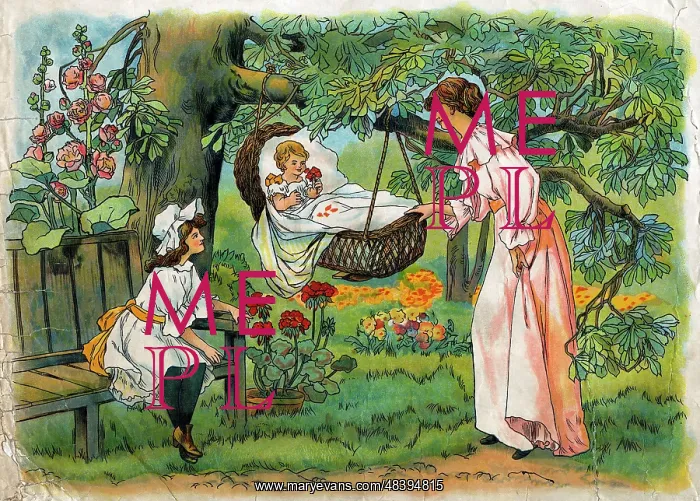  : Illustration, Hush-A-Bye-Baby