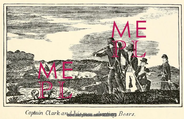 : Illustration from Lewis and Clark's journal ? : Illustration from Lewis and Clark's journal ?