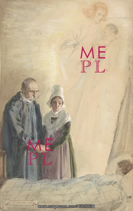 : Illustration for Little Peter: A Christmas Morality : Illustration for Little Peter: A Christmas Morality