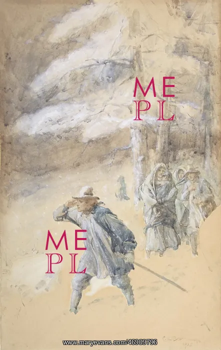 : Illustration for Little Peter: A Christmas Morality : Illustration for Little Peter: A Christmas Morality