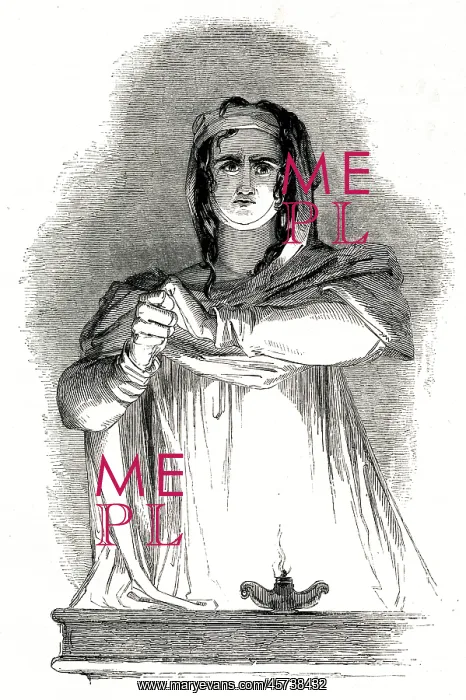 : Illustration, Macbeth, by William Shakespeare : Illustration, Macbeth, by William Shakespeare