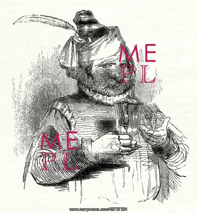 : Illustration, Merry Wives of Windsor, William Shakespeare : Illustration, Merry Wives of Windsor, William Shakespeare