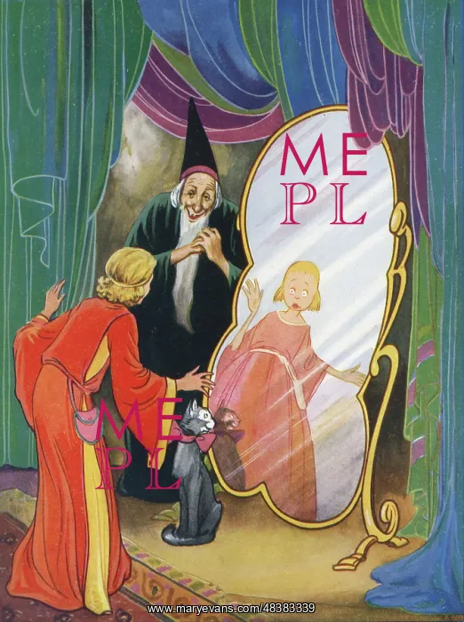  : Illustration, The Mirror, What a Change