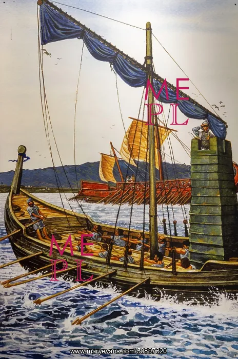 : Illustration, Museo Classis, Classe, Ravenna, Italy : Illustration, Museo Classis, Classe, Ravenna, Italy