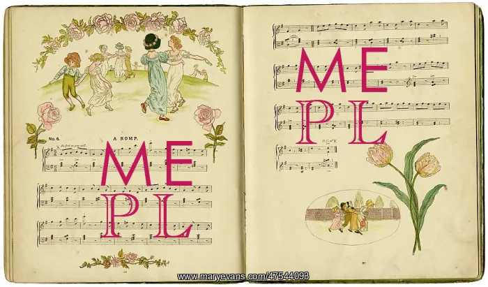 : Illustration with music, A Romp : Illustration with music, A Romp