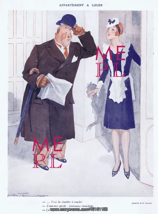 : Illustration from Paris Plaisirs number 104, February 1931 : Illustration from Paris Plaisirs number 104, February 1931