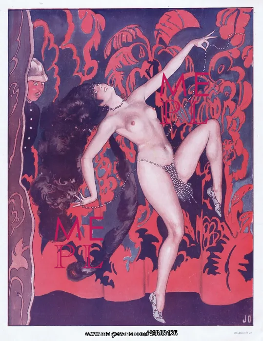  : Illustration from Paris Plaisirs number 42, January 1926