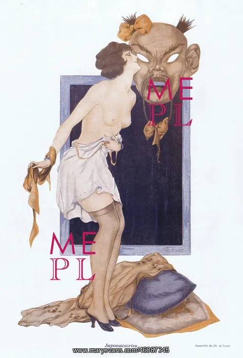 : Illustration from Paris Plaisirs number 78, December 1928 : Illustration from Paris Plaisirs number 78, December 1928