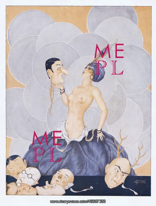 : Illustration from Paris Plaisirs number 80, February 1929 : Illustration from Paris Plaisirs number 80, February 1929