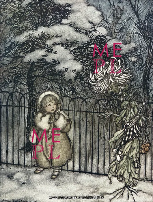 : Illustration, Peter Pan in Kensington Gardens : Illustration, Peter Pan in Kensington Gardens