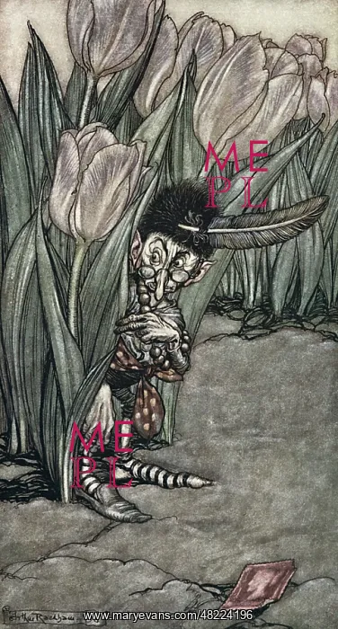 : Illustration, Peter Pan in Kensington Gardens : Illustration, Peter Pan in Kensington Gardens
