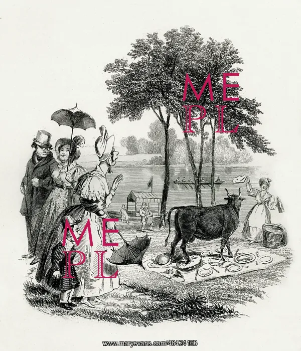  : Illustration, A Picnic
