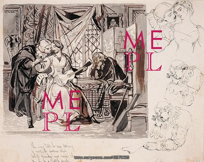 : Illustration to a Poem : Illustration to a Poem