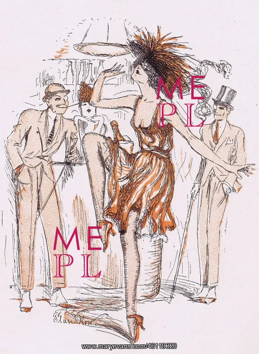  : Illustration from Reigen Magazine, Germany, 1920