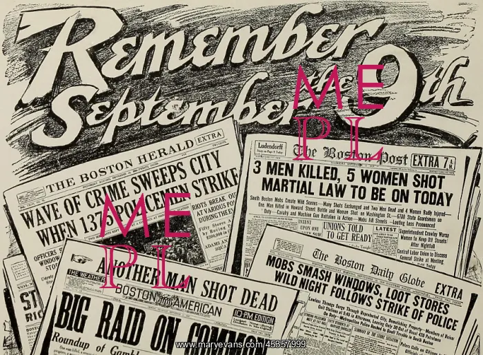 : Illustration: REMEMBER SEPTEMBER THE 9TH. Boston : Illustration: REMEMBER SEPTEMBER THE 9TH. Boston
