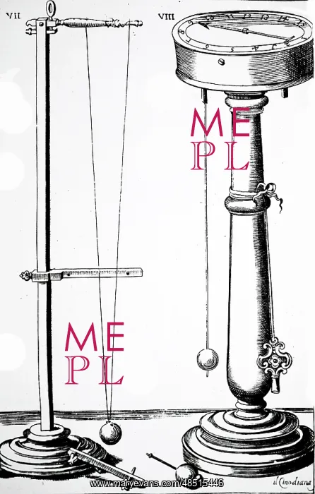 : Illustration showing Bifilar pendulum : Illustration showing Bifilar pendulum