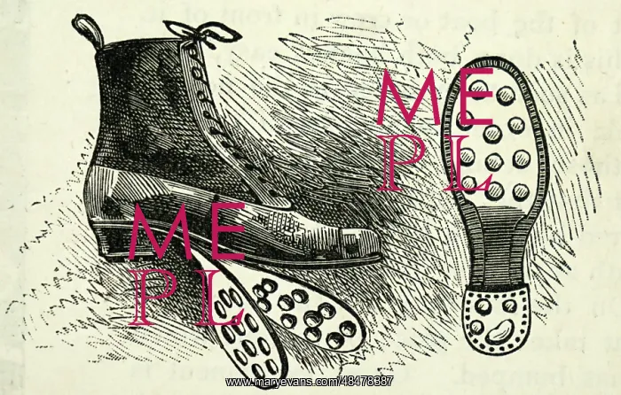 : Illustration showing Boot with vulcanized mottled : Illustration showing Boot with vulcanized mottled