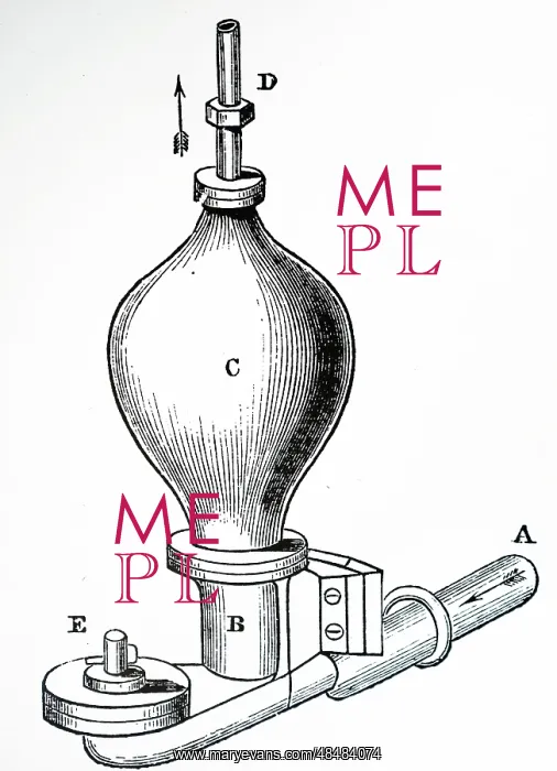: Illustration showing Hydraulic ram : Illustration showing Hydraulic ram