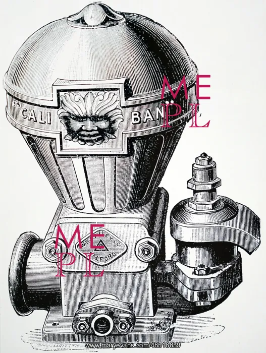 : Illustration showing Hydraulic ram : Illustration showing Hydraulic ram