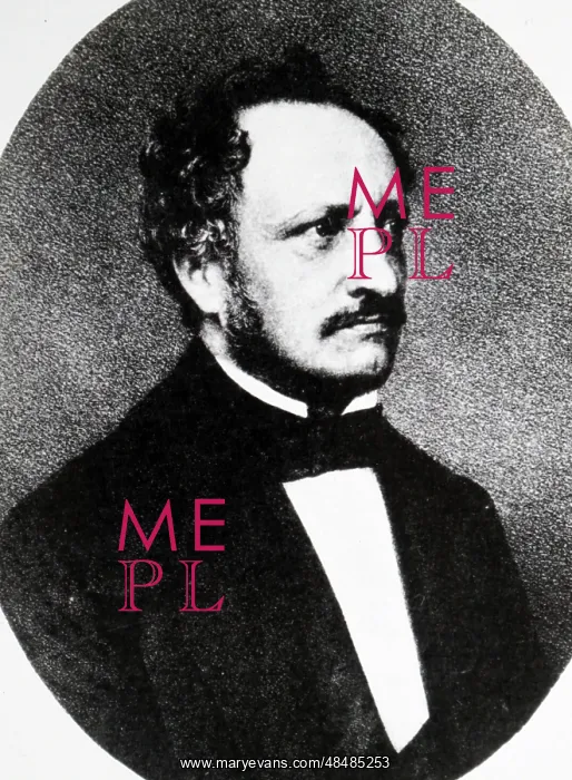 : Illustration showing Johannes Peter Muller : Illustration showing Johannes Peter Muller