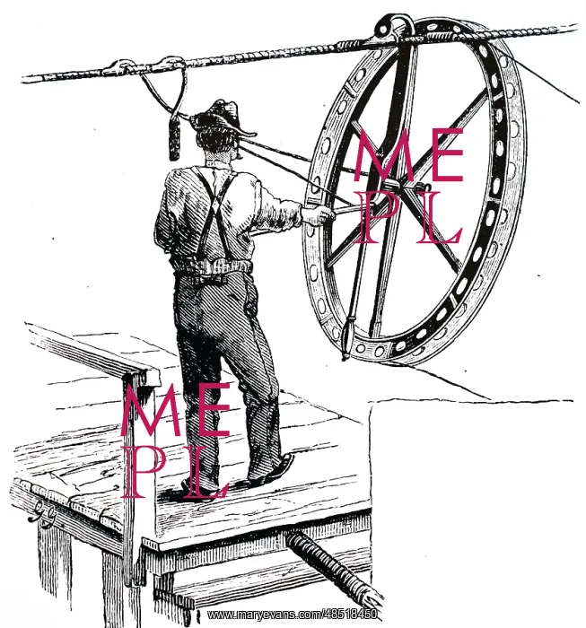 : Illustration showing mechanism inside the Brooklyn : Illustration showing mechanism inside the Brooklyn
