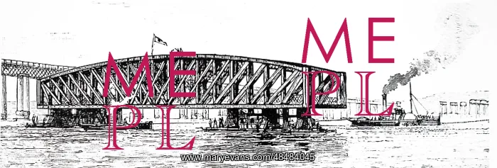 : Illustration showing New (second) Tay Bridge : Illustration showing New (second) Tay Bridge