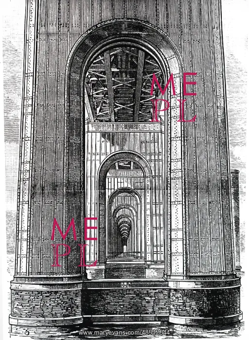 : Illustration showing New (second) Tay Bridge : Illustration showing New (second) Tay Bridge