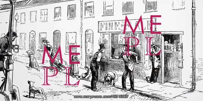 : Illustration showing Northampton shoe making : Illustration showing Northampton shoe making