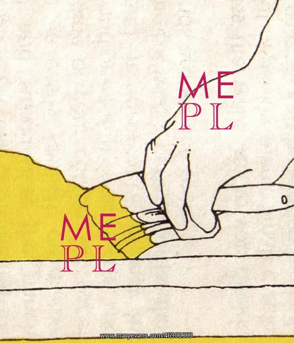 : Illustration showing painting up to an edge : Illustration showing painting up to an edge