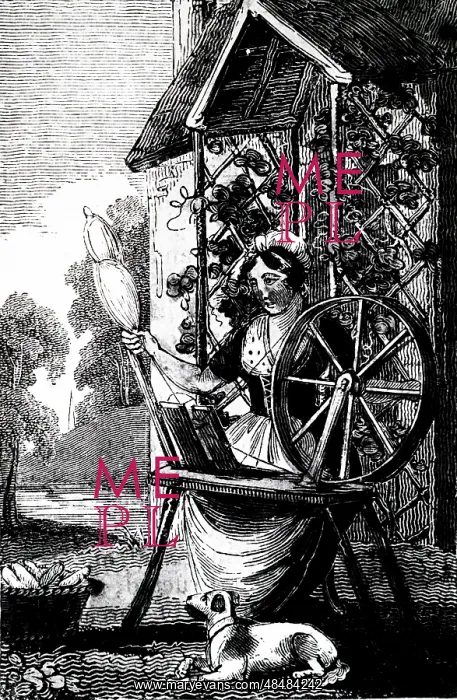  : Illustration showing Spinning. 1838