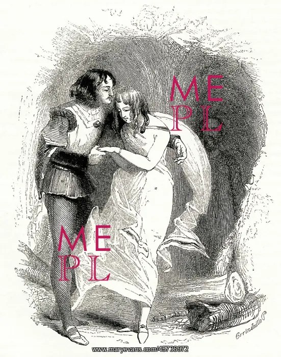 : Illustration, The Tempest, by William Shakespeare : Illustration, The Tempest, by William Shakespeare