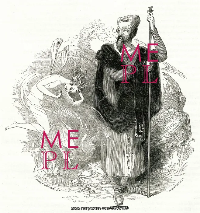 : Illustration, The Tempest, by William Shakespeare : Illustration, The Tempest, by William Shakespeare