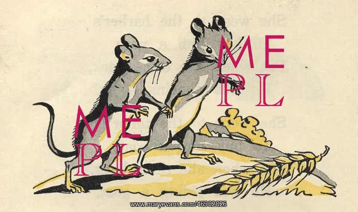  : Illustration of Titty Mouse and Tatty Mouse from The Beacon