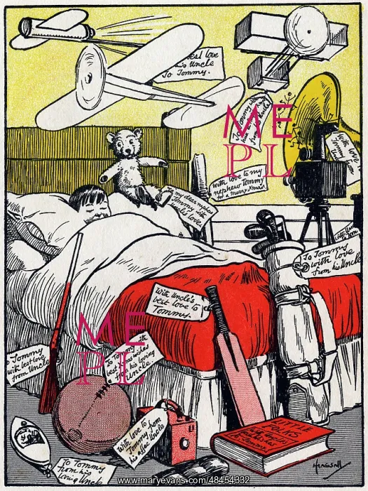 : Illustration, Tommy's Christmas Dream : Illustration, Tommy's Christmas Dream