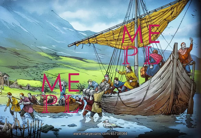 : Illustration, Trelleborg Museum of the Viking Age, Zealand : Illustration, Trelleborg Museum of the Viking Age, Zealand