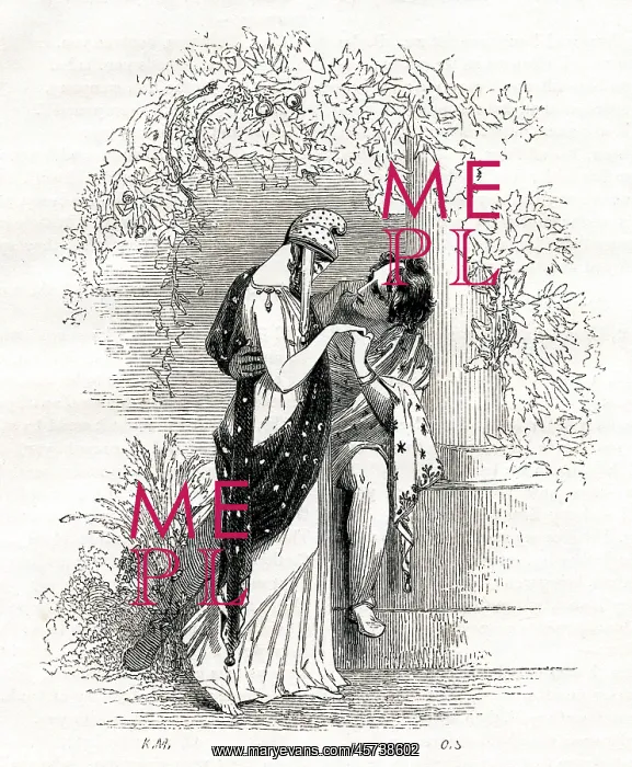 : Illustration, Troilus and Cressida, by William Shakespeare : Illustration, Troilus and Cressida, by William Shakespeare