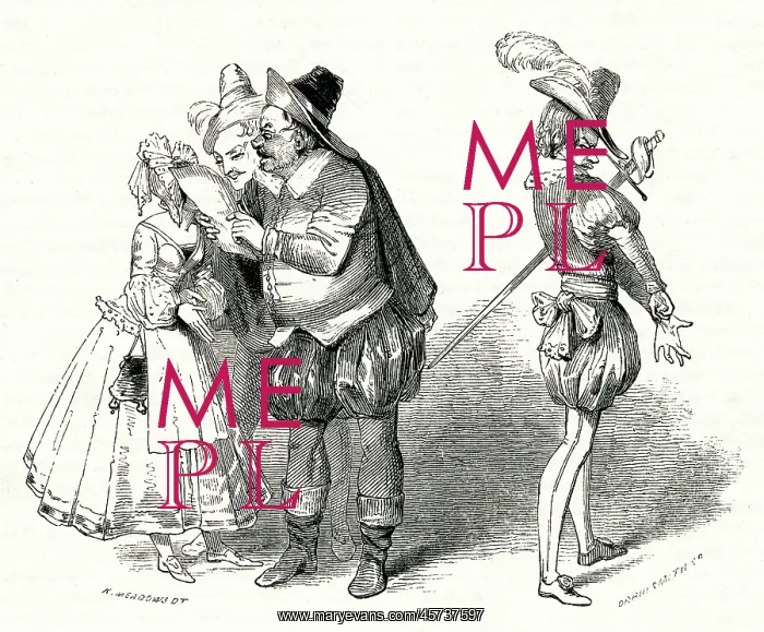 : Illustration, Twelfth Night, by William Shakespeare : Illustration, Twelfth Night, by William Shakespeare