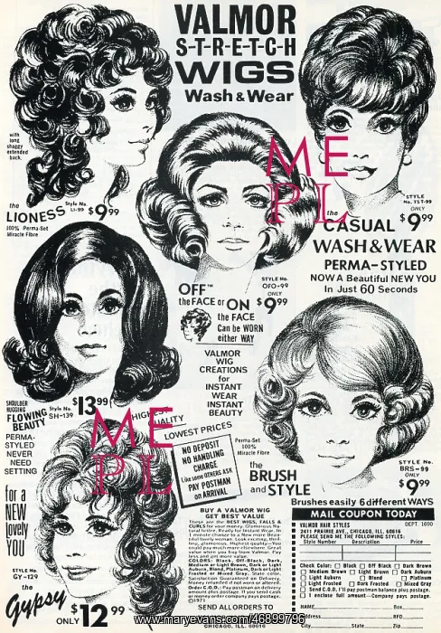 : Illustration for Valmor Stretch wigs : Illustration for Valmor Stretch wigs