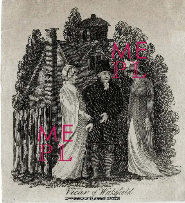 : Illustration, The Vicar of Wakefield : Illustration, The Vicar of Wakefield