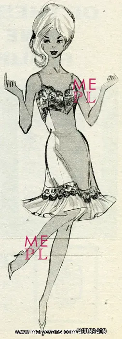 : Illustration for women's nightwear : Illustration for women's nightwear